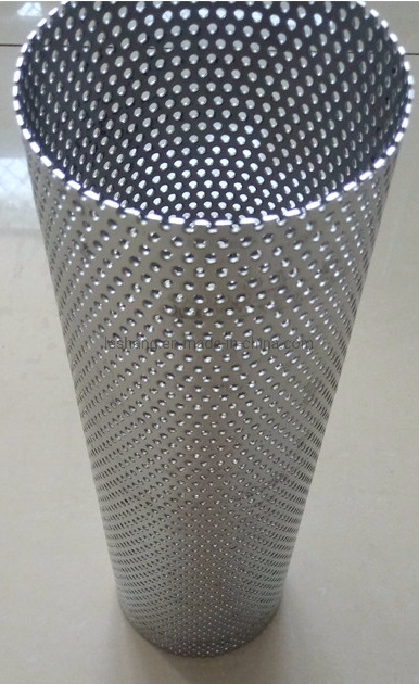 Loop Twill Weave Woven Wire Mesh Stainless Steel Filter Tub