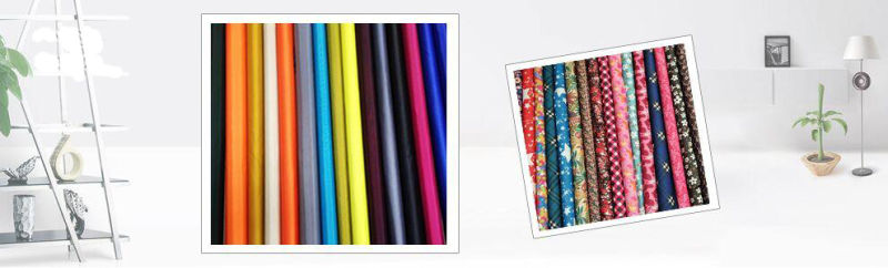 PU PVC Coated 500d Flower Printed Fabric for Backbags