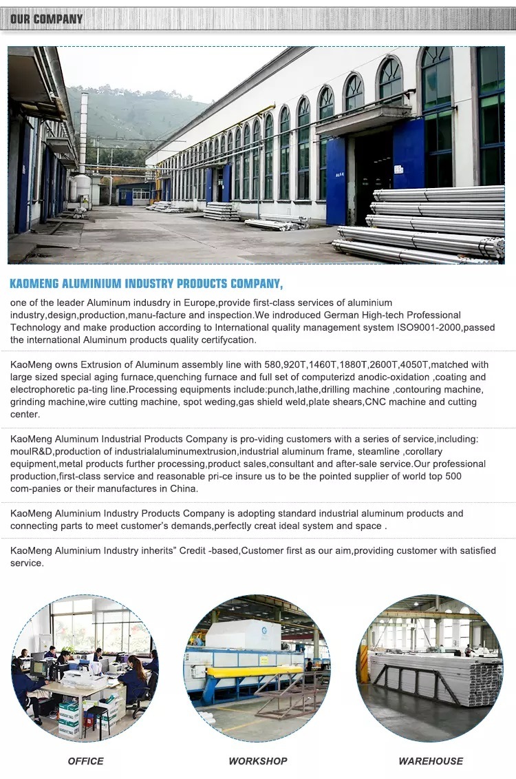 6063 Anodized Aluminium Profile Wholesale Industrial Extruded Aluminium Profile
