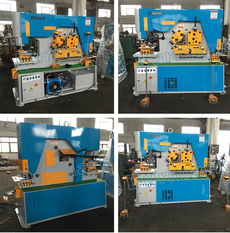 Q35y Perforated Sheet Metal Punching Machine Hydraulic Mutiple Functions Ironworker