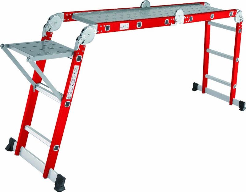 Colored Aluminium Ladder Price Folding Aluminium Ladder Part