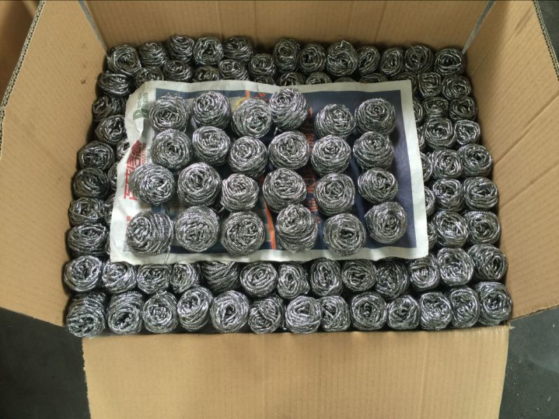 Galvanized Mesh Roll for Making Mesh Scourer with Cardboard Box