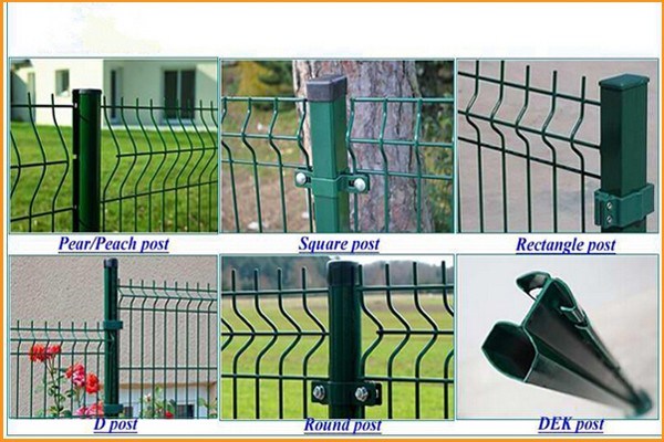 PVC Coated 3D Welded Wire Mesh Fencing Galvanized