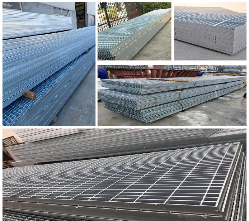 Galvanized Serrated Grating Plain Steel Grating Access Panel Flooring