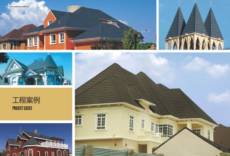 Stone Coated Metal Roofing Tile for Classical Type
