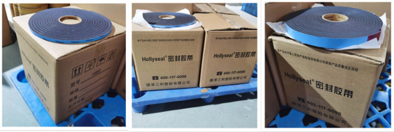 Hollyseal Double Coated PVC Foam Glazing Tape for Glass Sealing