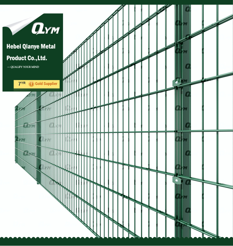 Double Wire Fence/ Double Galvanized Steel Wire Mesh Fence