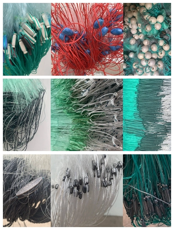 Low Price Completed Nylon Monofilament Wire Drift Net Weaving Net Fishing Net