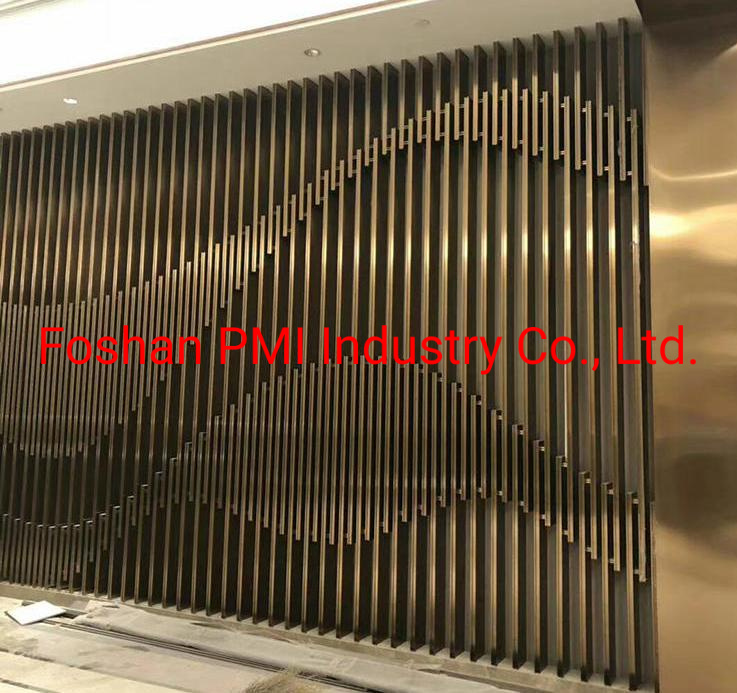 Decorative SS316/SS304 Stainless Steel Screen/ Brass Screen for Home/Hotel/Office Partition Screen