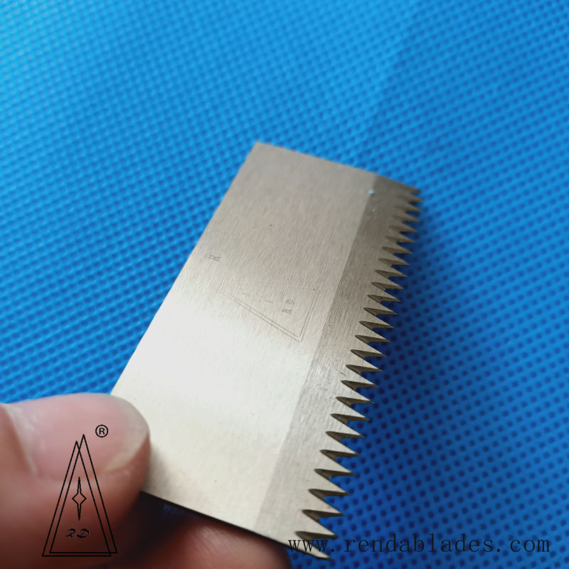 Teethed Cutting Knife for Plastic Packaging Industry