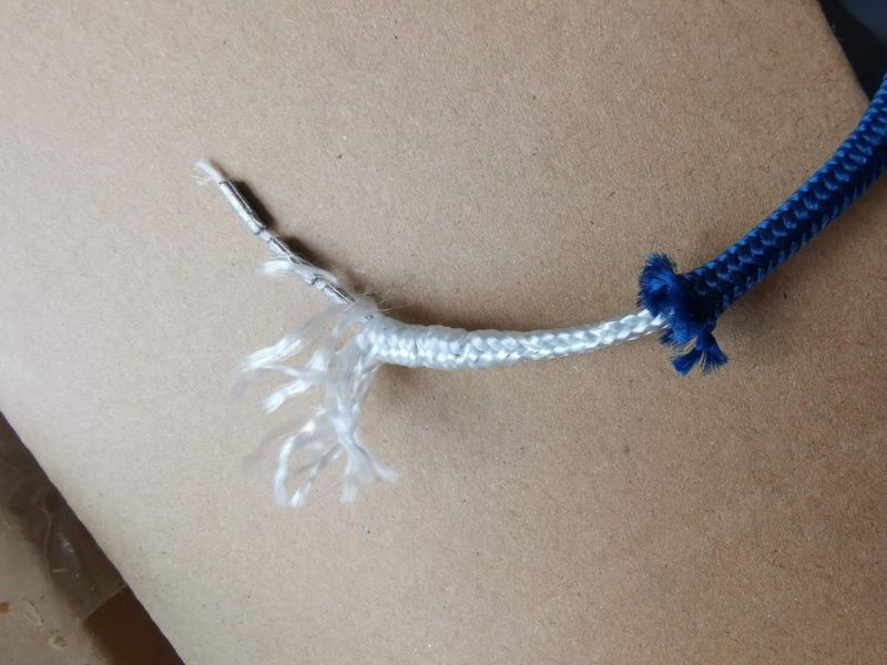 Twisted Polyester Lead Braided Rope for Fishing Net