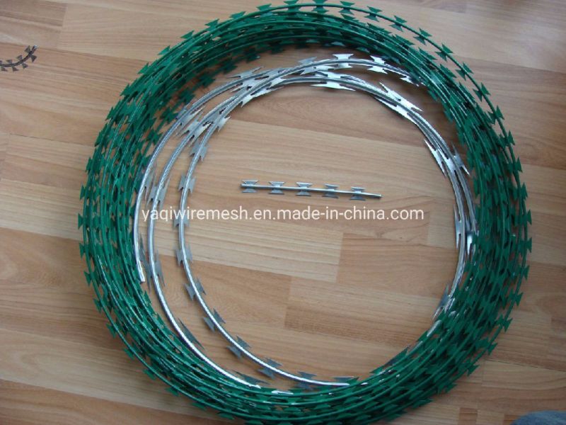 Galvanized High Quality Hot Dipped Galvanized Razor Barbed Wire