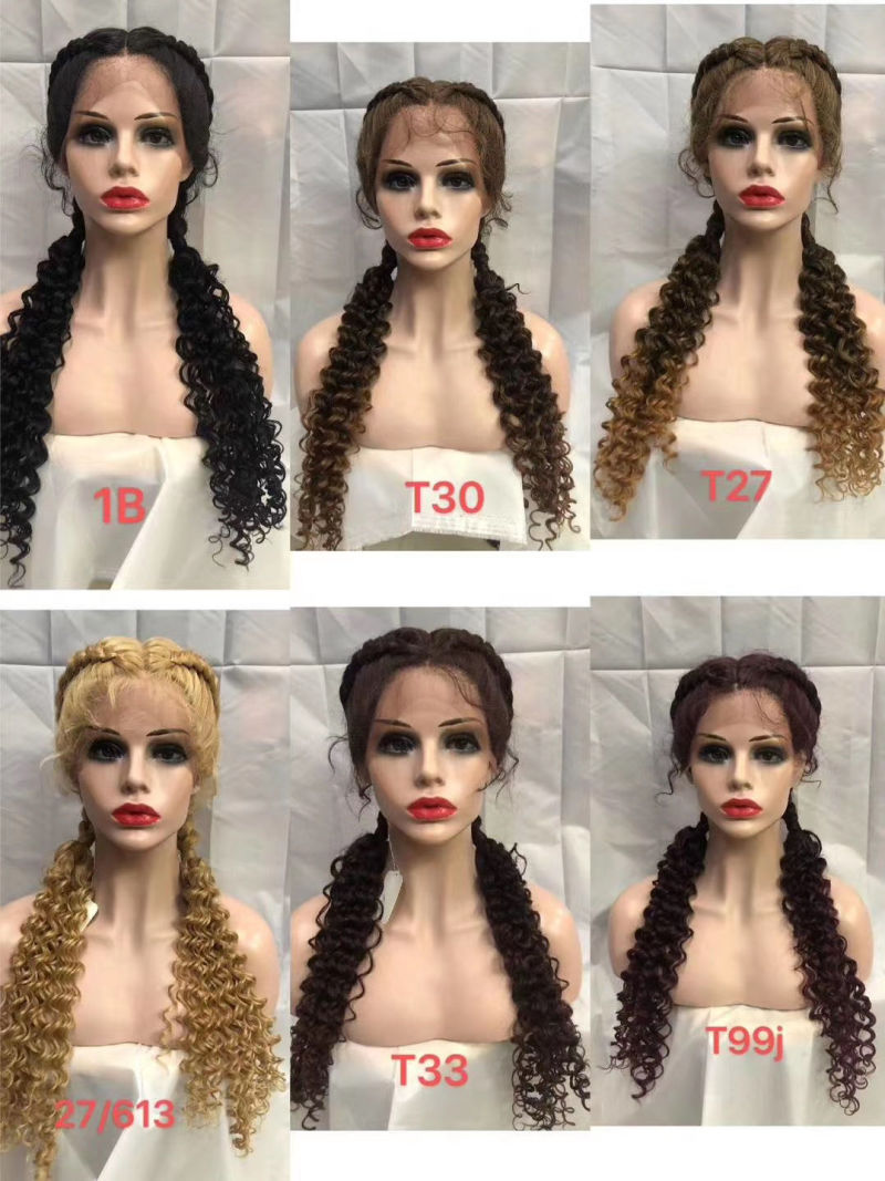 Box Braided Wigs for Black Women Braided Wigs Lace Front Glueless Braided Wig