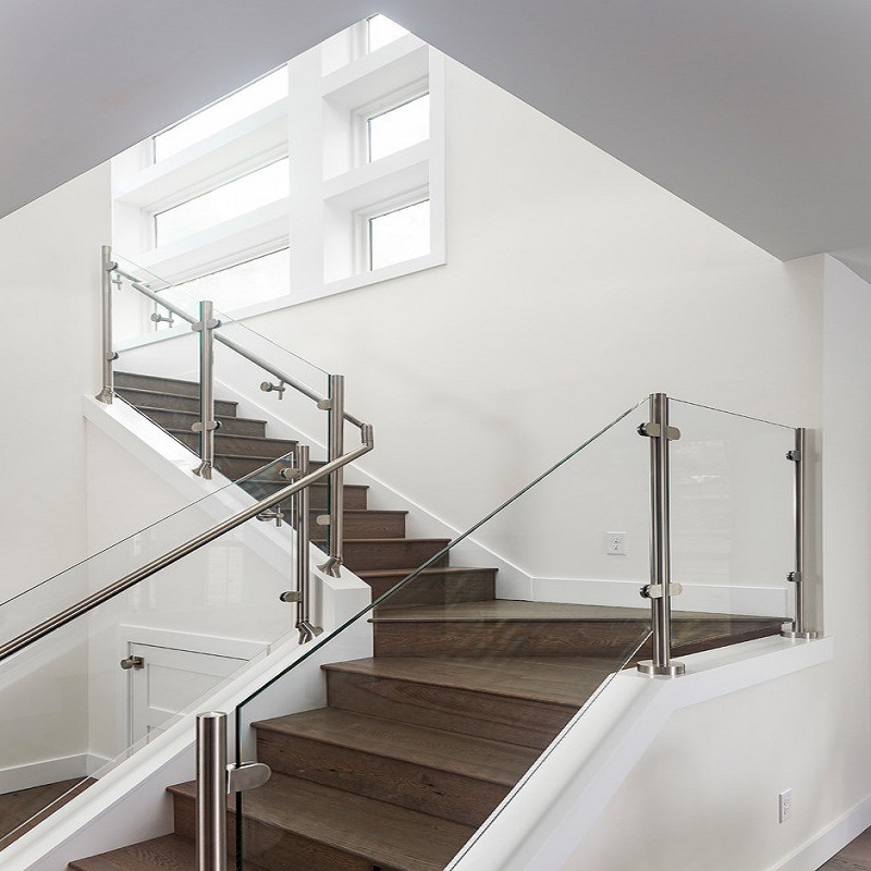 Idl Stainless Steel Handrail Glass Fence Panel Balcony/Stair Railing Staircase Balustrade