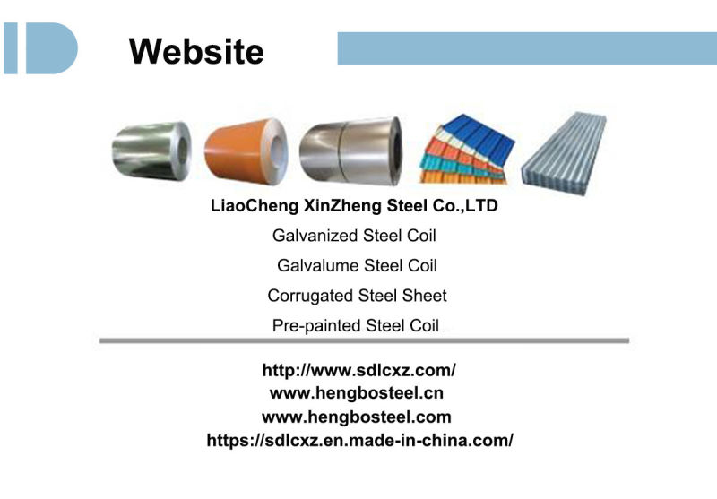 Color Coated PPGI Steel Coils for Roofing Material Prepainted
