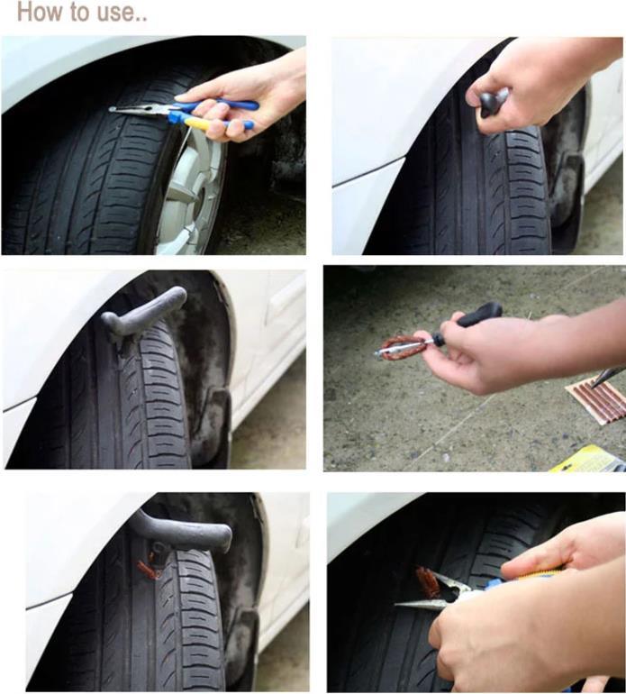100*6mm Tire Seal String Strip / Rubber Tire Seal / Tire Seal for Auto Repair