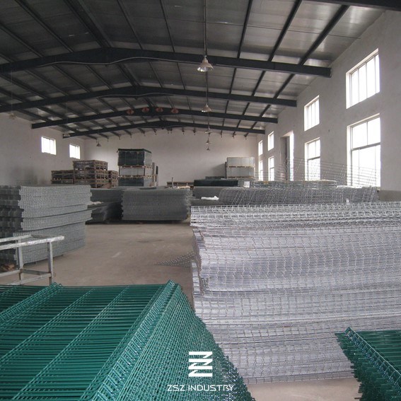 PVC Coated 3D Welded Wire Fence Panel