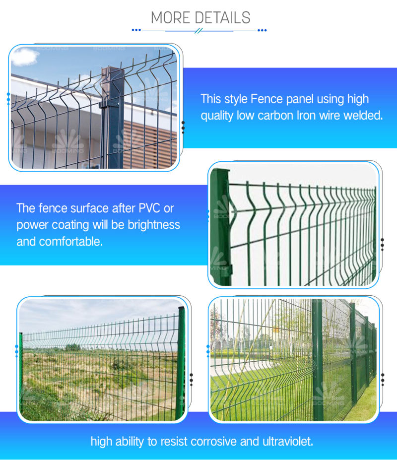 High Security Fence 3D Anti Climb Cutting Security Fence, Prison Wire Mesh Fence