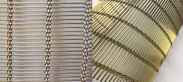 Paint Copper Metal Screen Partitions Mesh for Decorative Wire Mesh