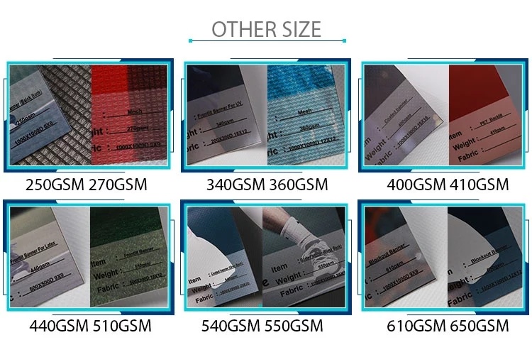 Reinforced Polyester Coated Mesh/PVC Coated/Laminated Fabric