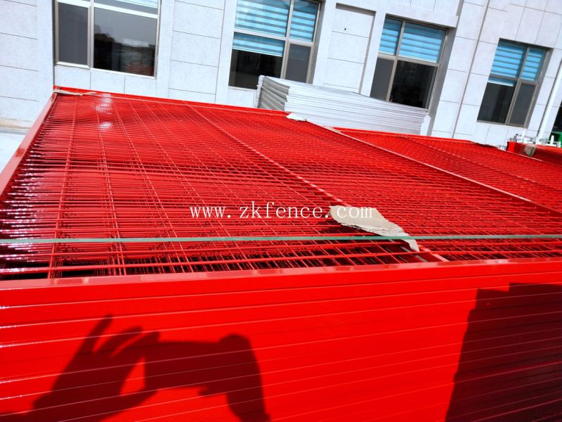 Zhuokai Wire Mesh PVC Welded Wire Mesh Temporary Fence