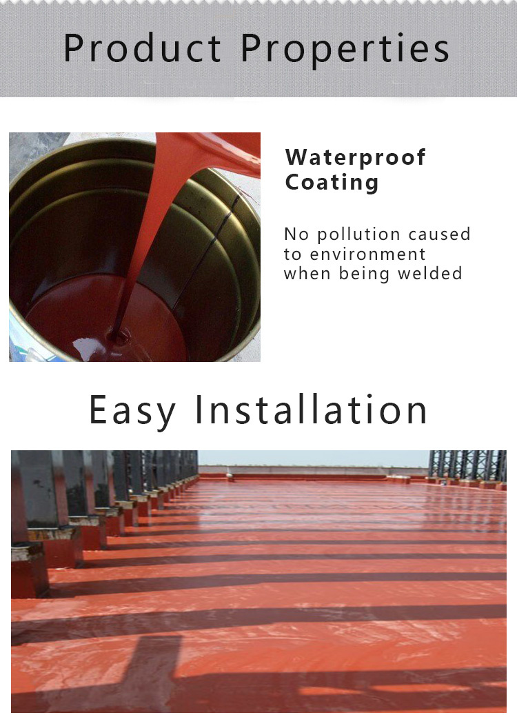 Waterproof Roof Coating Waterproofing Polyurethane Coating