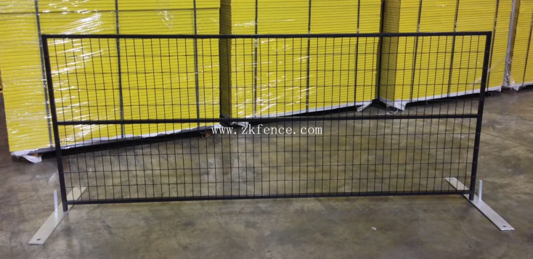 6'*9.5' PVC Powder Coated Welded Wire Mesh Temporary Fence Panel