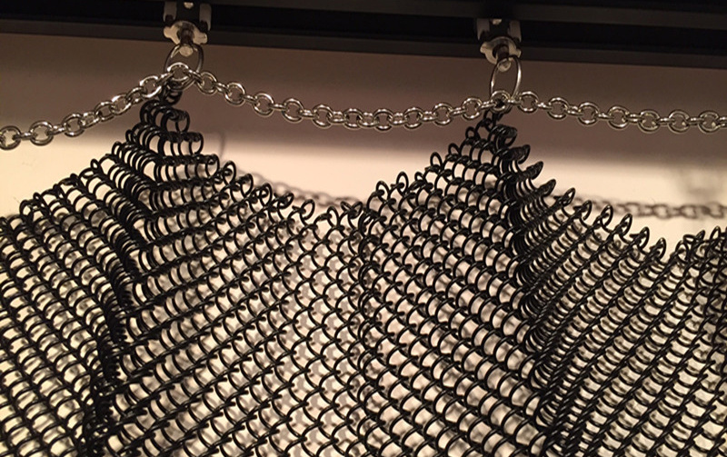 Waiting Room Decorative Chain Link Wire Mesh