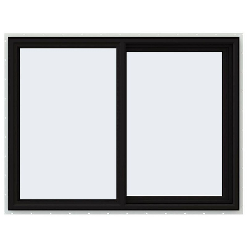 Customized PVC/Aluminium Frame Sliding Window with Screen Net