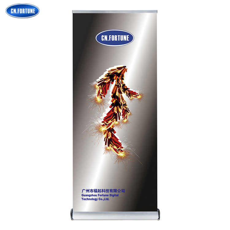 Wide Base Aluminum Display Roll up Stand for Promotion
