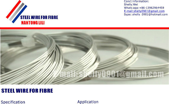 Steel Wire for Concrete Hooked Steel Fiber, En10270, A227, A228, Jisg351