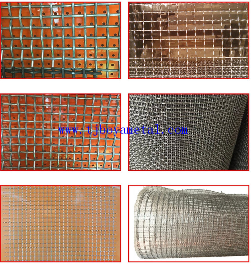 Galvanized Screen Mesh/Stainless Steel Crimped Wire Mesh/Woven Wire Mesh