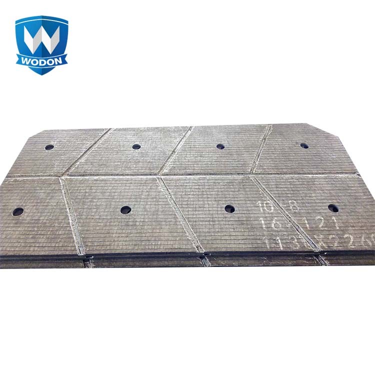 Welded Overlay Wear Abrasion Resistant Hardfacing Steel Plate
