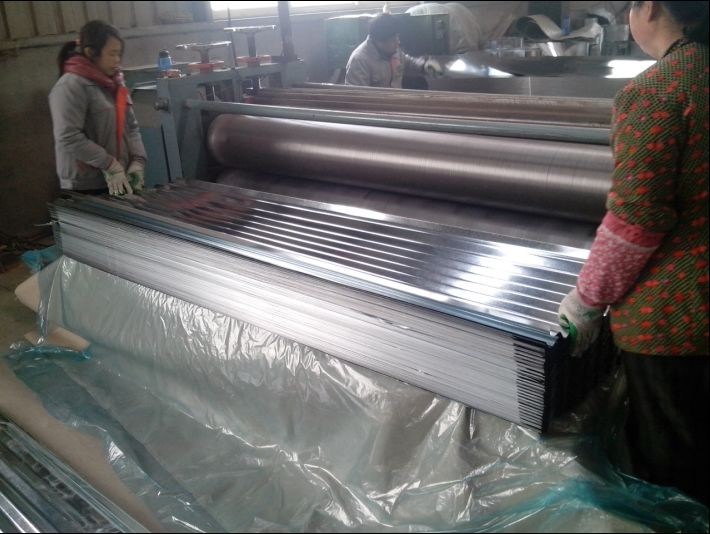 20gague Galvanised Roof Decking Sheets 36 Inches Width, V Shape Decking Galvanized Sheet