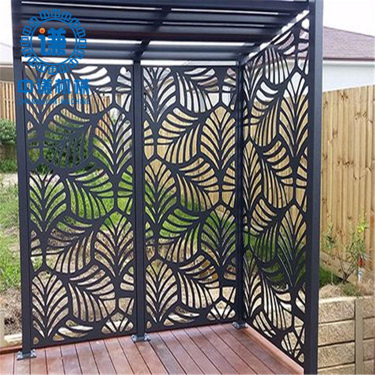 Black Decorative Garden Fence