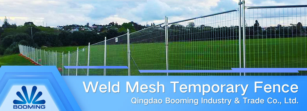 2.1*2.4 Australia Regular Size Galvanized Welded Mesh Temporary Fence, Pipe Filled Chain Link Panels Temporary Fence