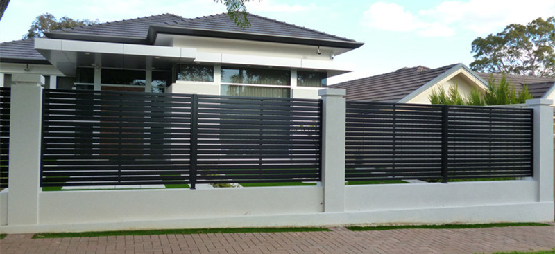 Aluminum Slat Fence Security Fence Ornamental Fence Garden Fence