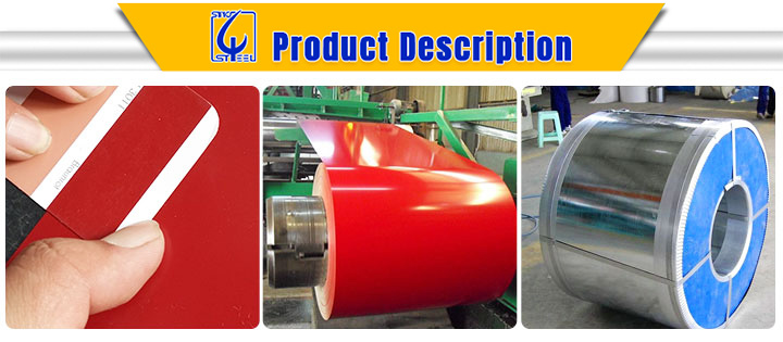 Color Coated Galvanized Steel Coil for Roofing Material