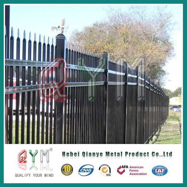 Decorative Metal Garden Fence Welded Picket Fences