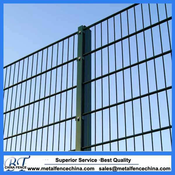 868 656 Welded Mesh Twin Double Loop Wire Mesh Garden Fence Metal Panel