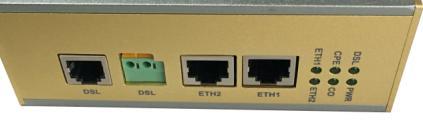 WD-V102-G   Ethernet bridge (twisted copper lines) for industrial network