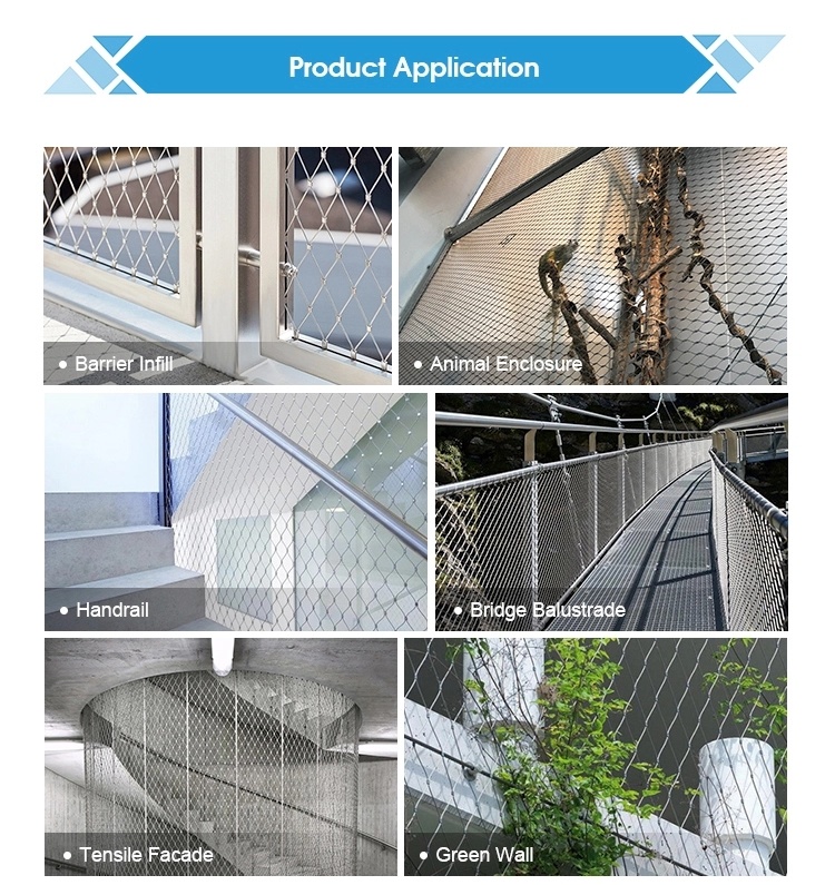 Stainless Steel Cable Mesh Netting
