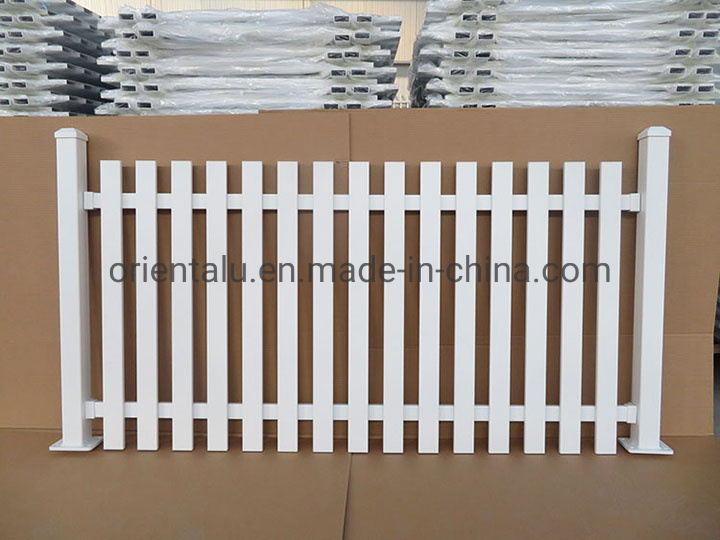 Garden Fence Aluminium Profile Slat Fence Panel