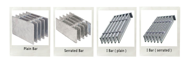Galvanized Serrated Grating Plain Steel Grating Panel