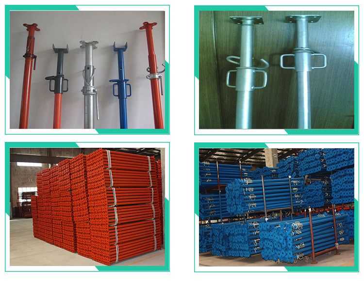 Galvanized and Painted and Powder Coated Scaffolding Adjustable Props