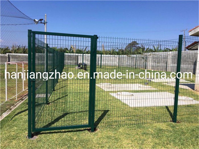 PVC Coated Welded Curved 3D Wire Fencing