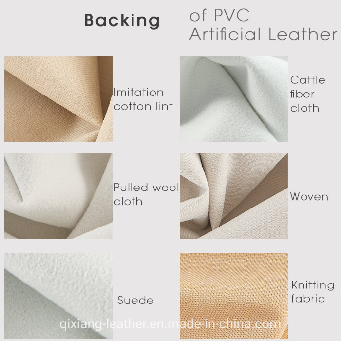 Artificial PVC Leather for Furniture 1.0mm Thickness Upholstered