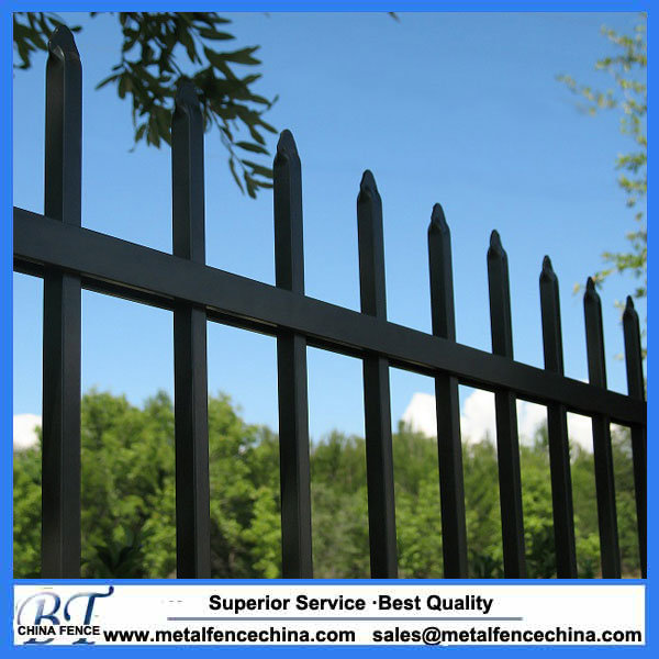 Aluminum Wrought Iron Metal Steel Fence Decorative Backyard Garden Fencing