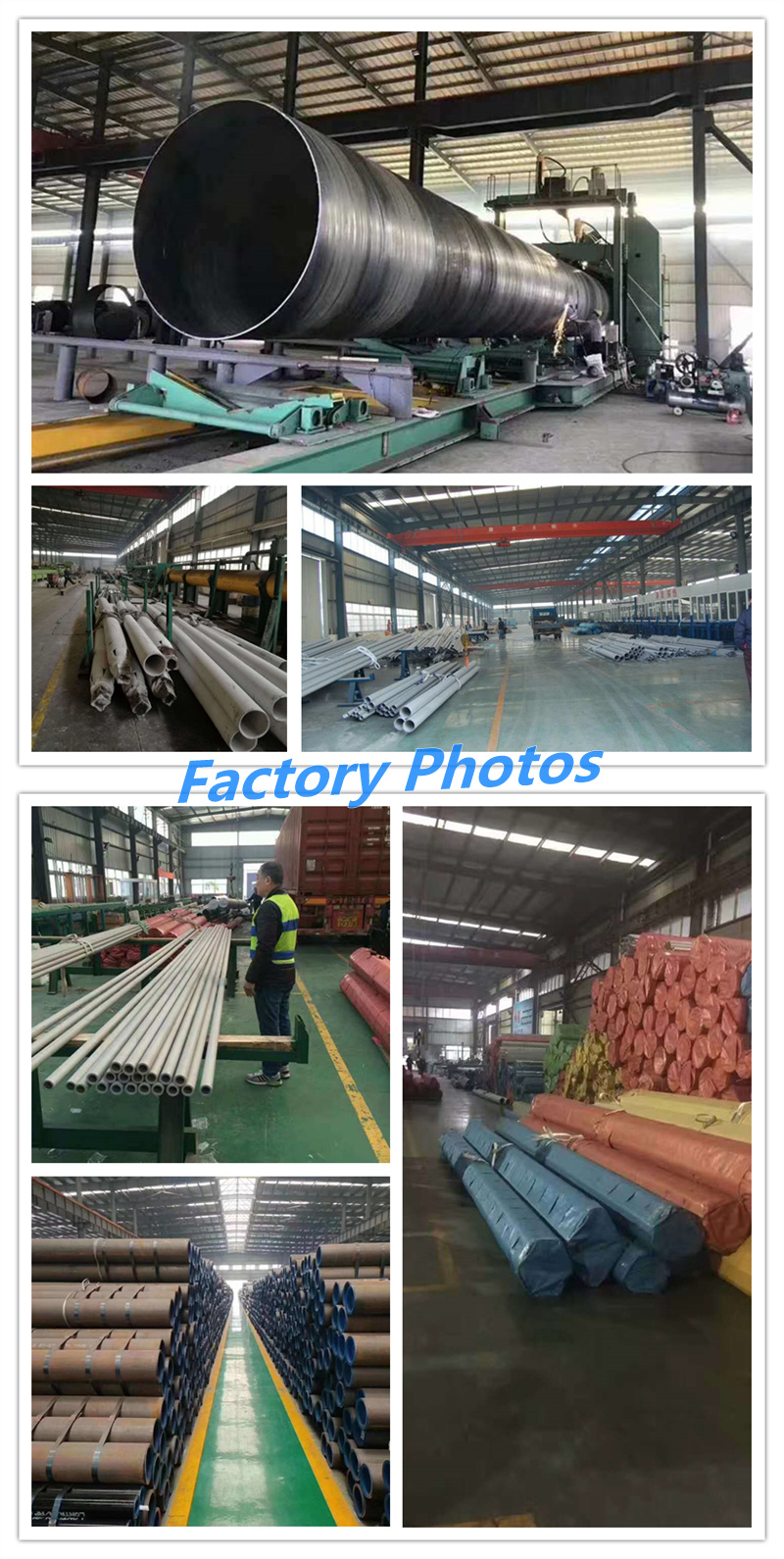 Welded Carbon Steel ASTM A53 Gr. B LSAW Spiral Welded Steel Pipe