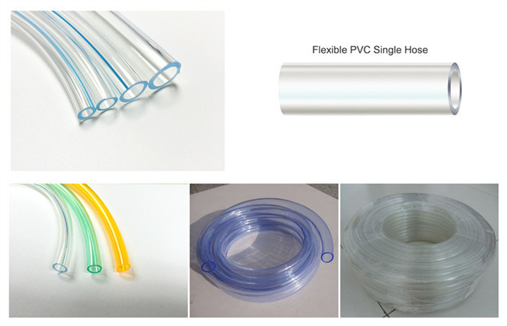 Transparent Plastic Tube Reinforced Clear PVC Braided Flexible Hose
